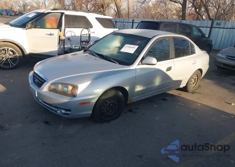 2004 Hyundai Elantra Gls/Gt from USA, damaged, VIN KMHDN46D44U826820